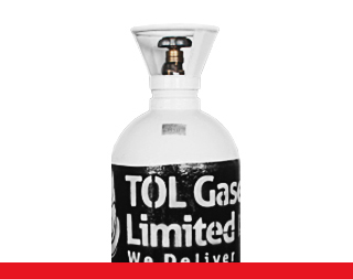 TOL Gases Ammonia Gas Tank